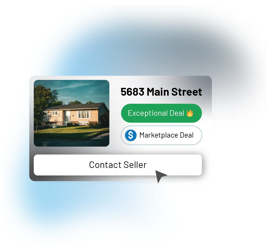 Deal Marketplace listings interface