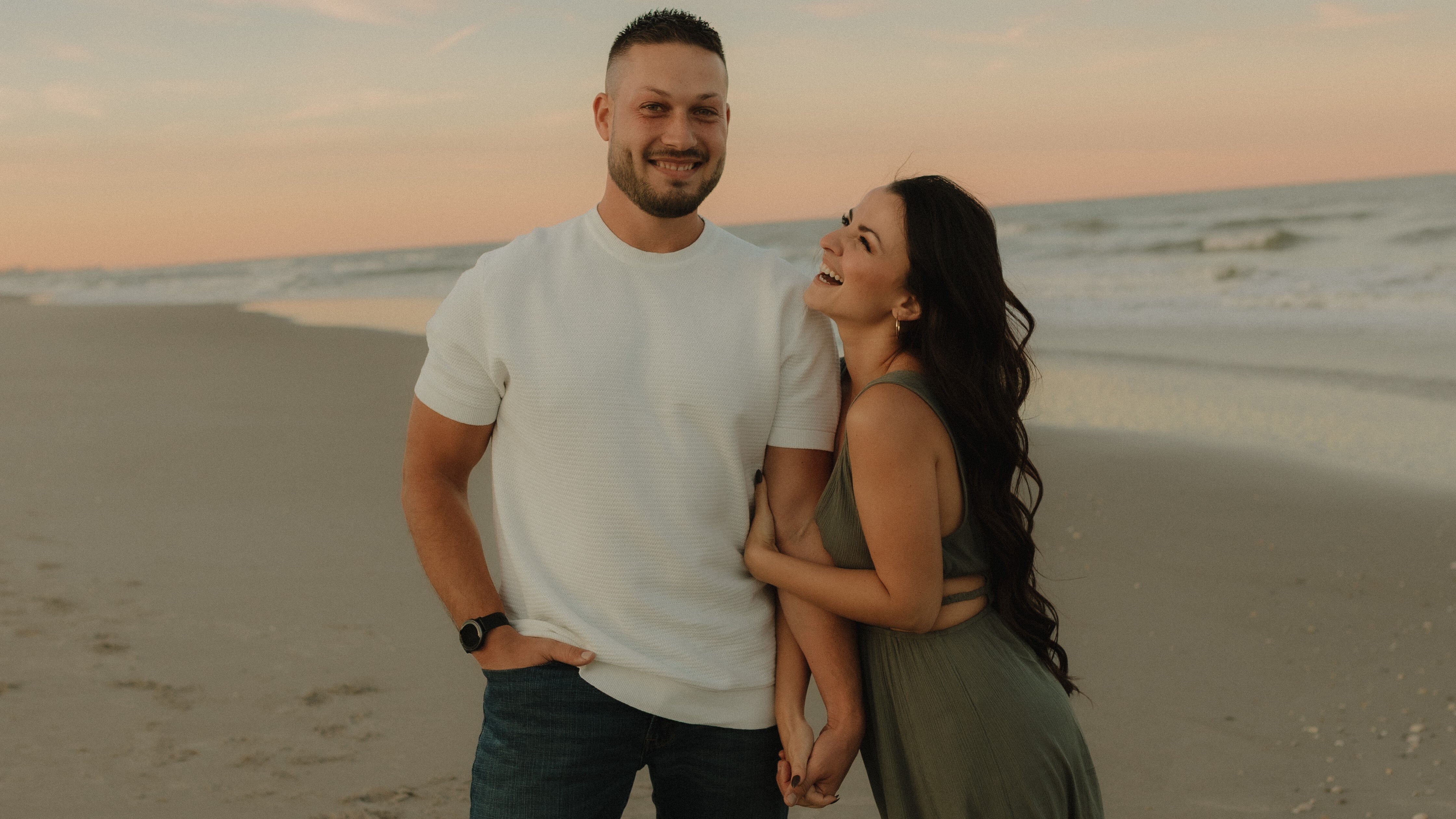 Keith Gillispie with his wife — Founder & CEO of REI Automated